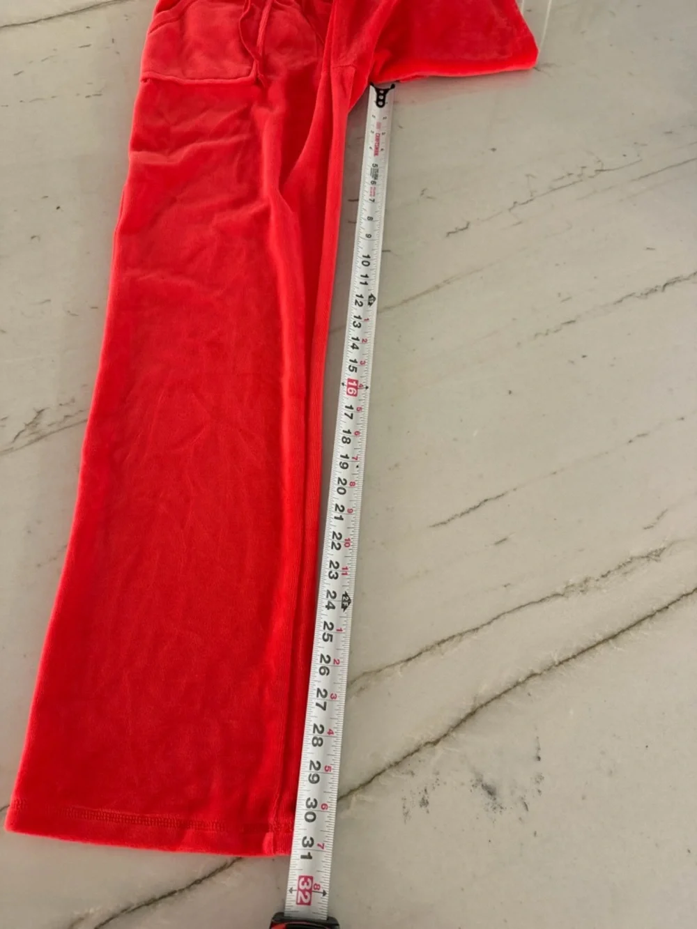 Juicy Couture Rhinestone Tracksuit Women's Large Red - Picture 10 of 13